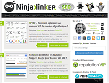 Tablet Screenshot of ninjalinker.com